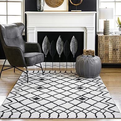 nuLOOM Remi Modern Lattice Area Rug