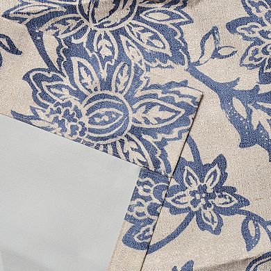 SUN+BLK 2-pack Blackout Window Curtain Set