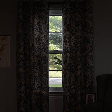 SUN+BLK 2-pack Blackout Window Curtain Set