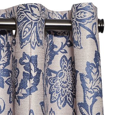 SUN+BLK 2-pack Blackout Window Curtain Set