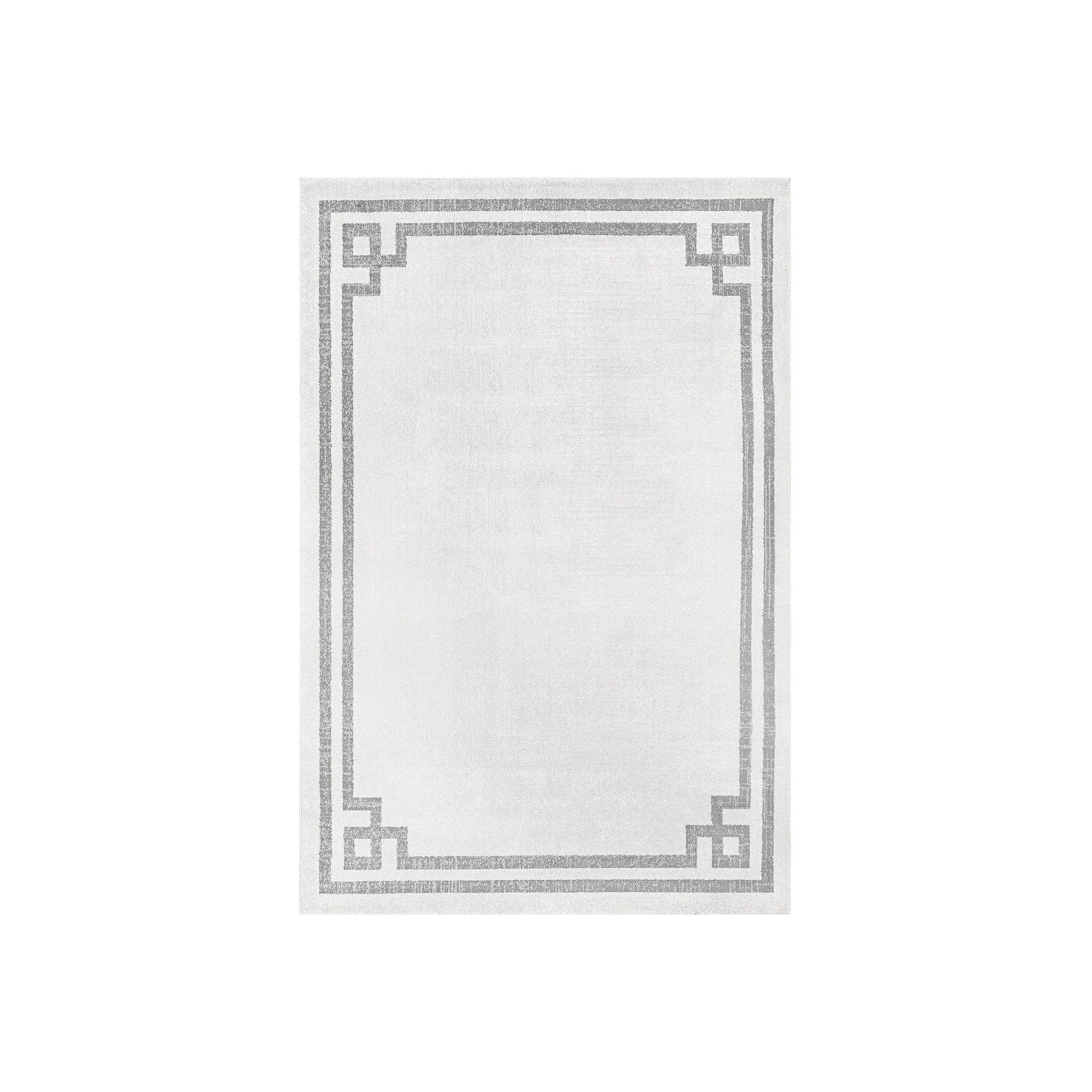 nuLOOM Imani Border Area Rug, Gray