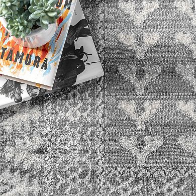 nuLOOM Melina Distressed Grecian Area Rug