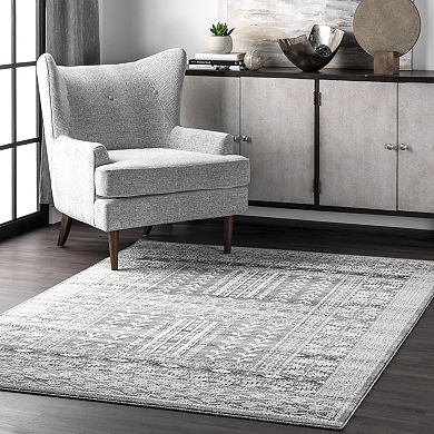 nuLOOM Melina Distressed Grecian Area Rug