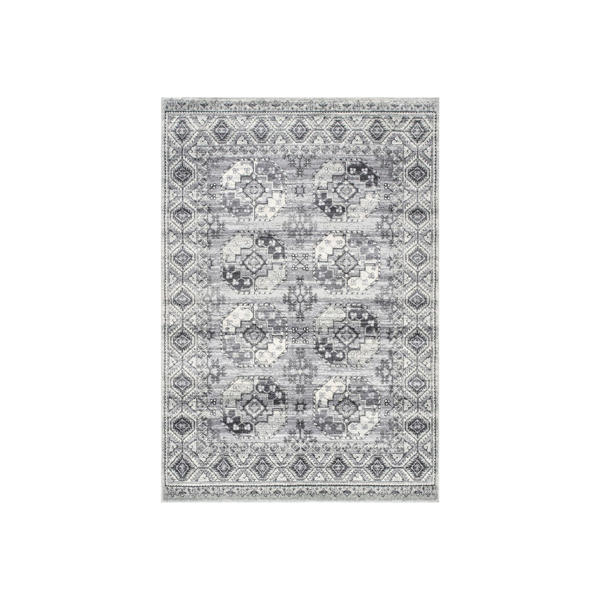 nuLOOM Shea Vintage Area Rug, Gray