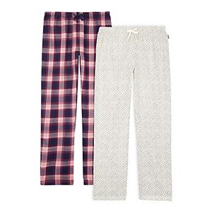 Women S Eddie Bauer 2 Pk Flannel Pajama Pants Set