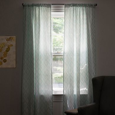 Silk+Home Christina 2-Pack Window Curtains