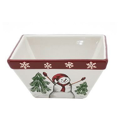 St. Nicholas Square® Yuletide Square Cereal Bowl