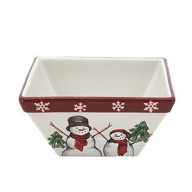 St. Nicholas Square® Yuletide Square Cereal Bowl