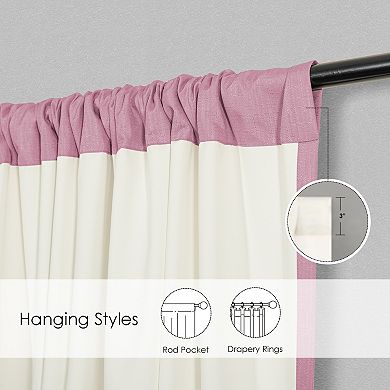 Sun+BLK 2-pack Vanguard Blackout Window Curtains