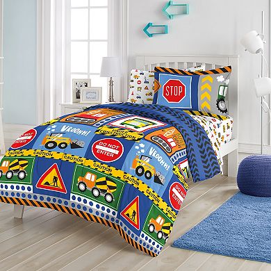 Dream Factory Under Construction 7-piece Comforter Set and Sheet Set