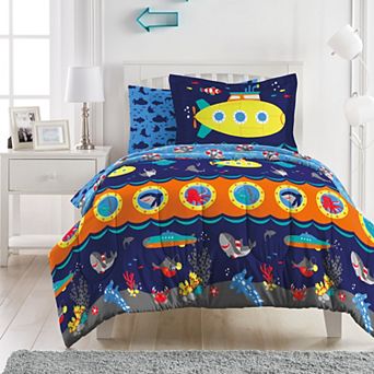 Dream Factory Submarine Comforter and Sheet Set