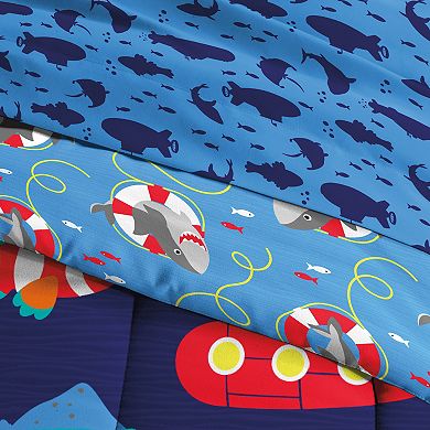 Dream Factory Submarine 7-piece Comforter Set and Sheet Set