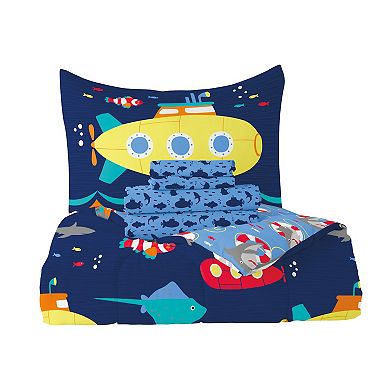 Dream Factory Submarine 7-piece Comforter Set and Sheet Set