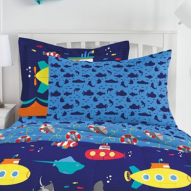 Dream Factory Submarine 7-piece Comforter Set and Sheet Set