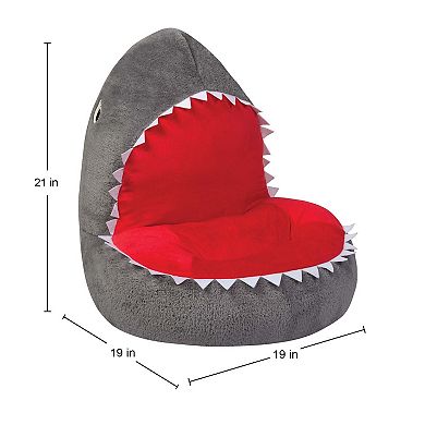 Trend Lab Children's Plush Shark Character Chair