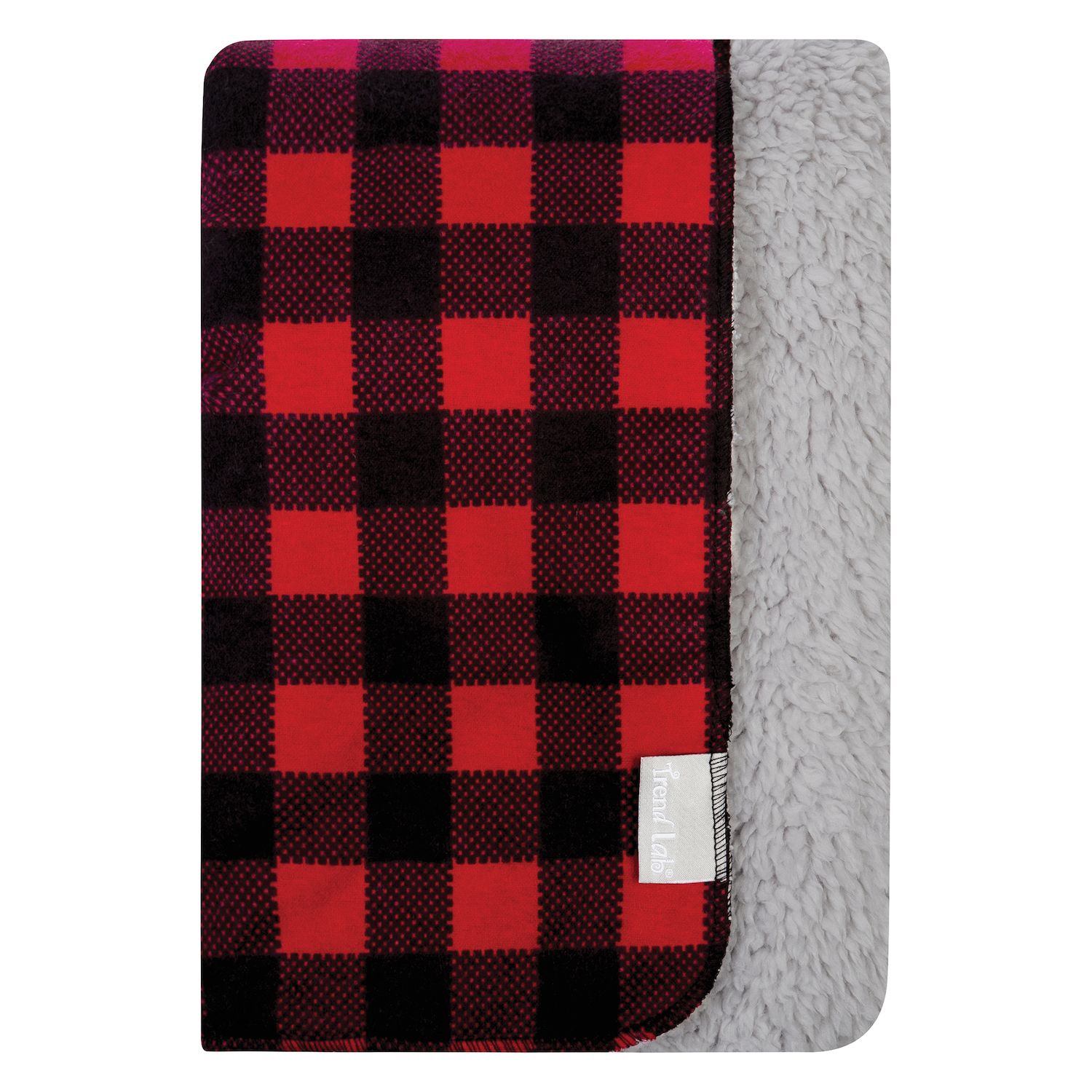 buffalo plaid receiving blanket