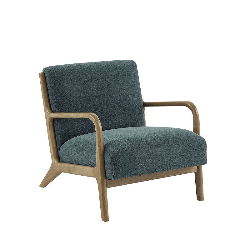 INK+IVY Novak Lounge Accent Chair, Blue