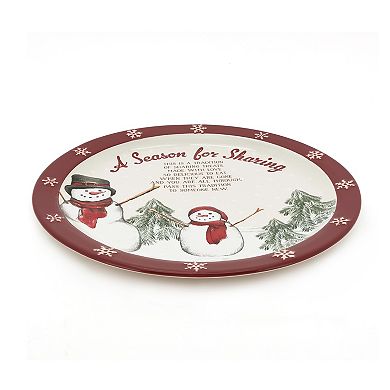 St. Nicholas Square® Yuletide Sharing Plate