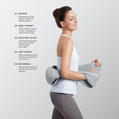 Sharper Image Neck & Shoulder Shiatsu Massager