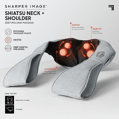 Sharper Image Neck & Shoulder Shiatsu Massager