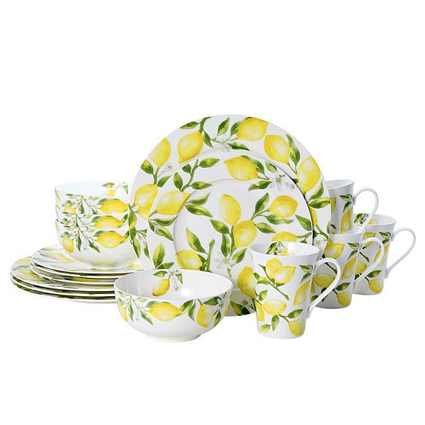 Mikasa Lemons Bone China Dinnerware Set