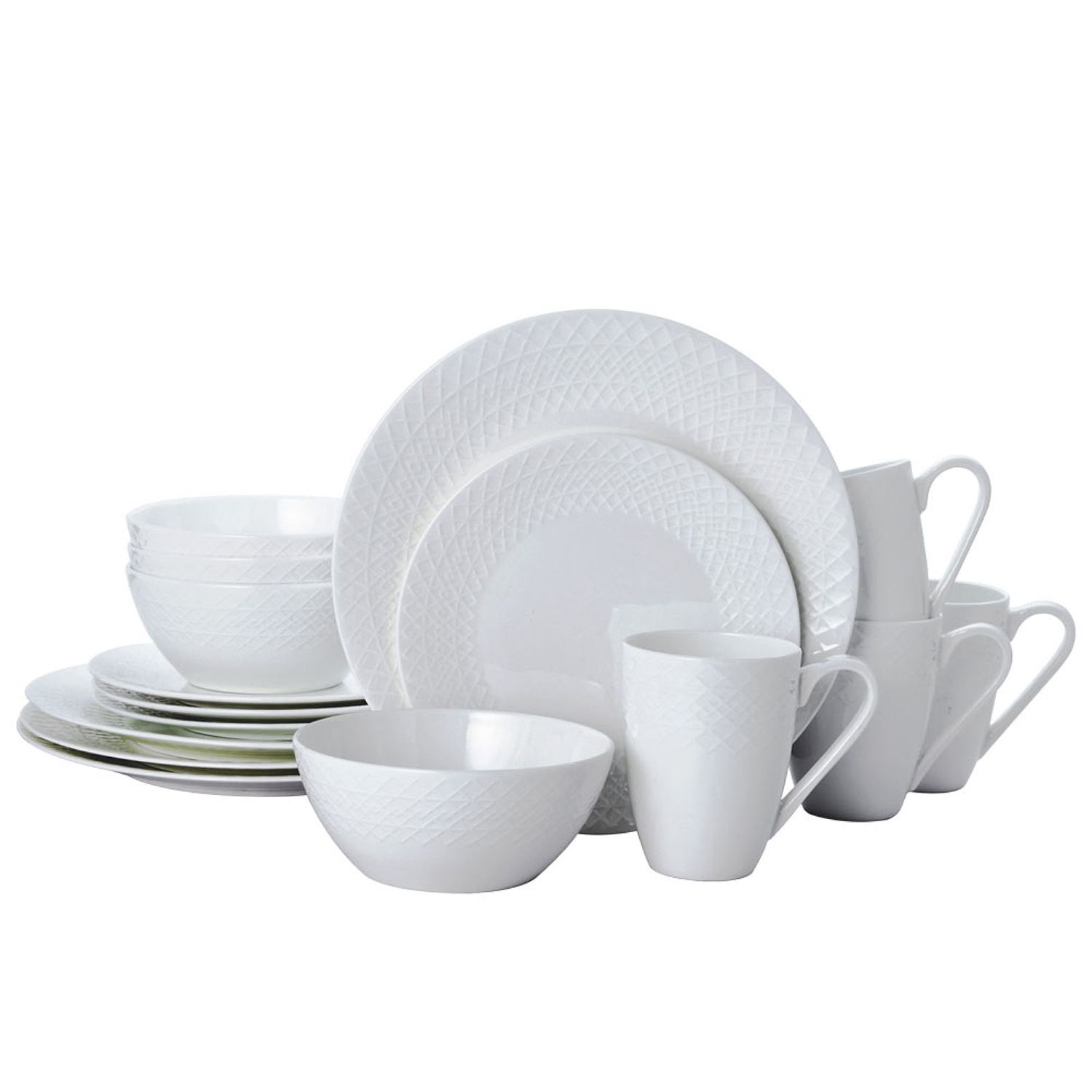 mikasa ciara 16 piece dinnerware set