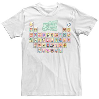 Men's Nintendo Animal Crossing Periodic Table Tee