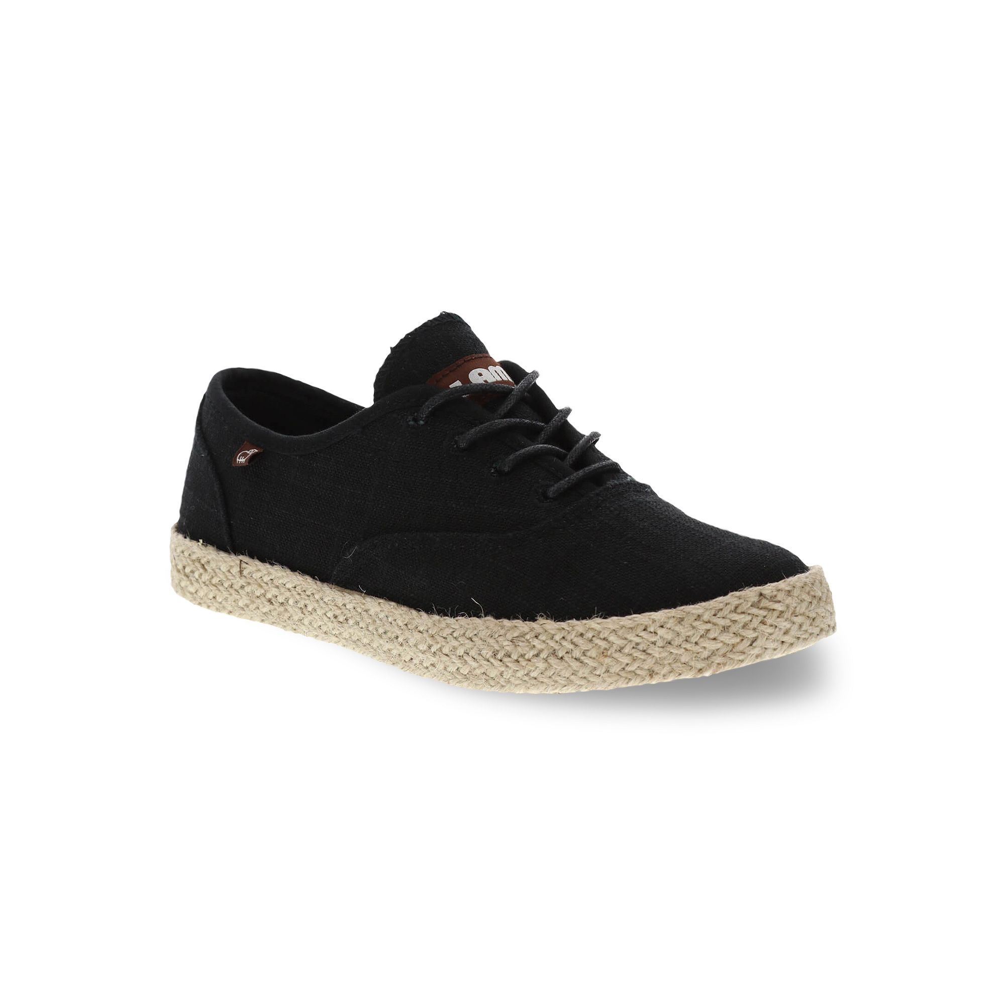 Mykos Carey Womens Espadrille Sneakers, Size: 5, Black