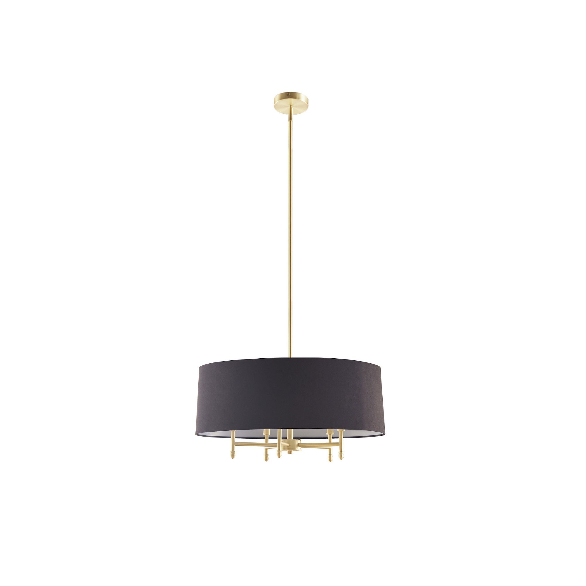 Madison Park Presidio 5-Light Dimmable Chandelier with Adjustable Height, P