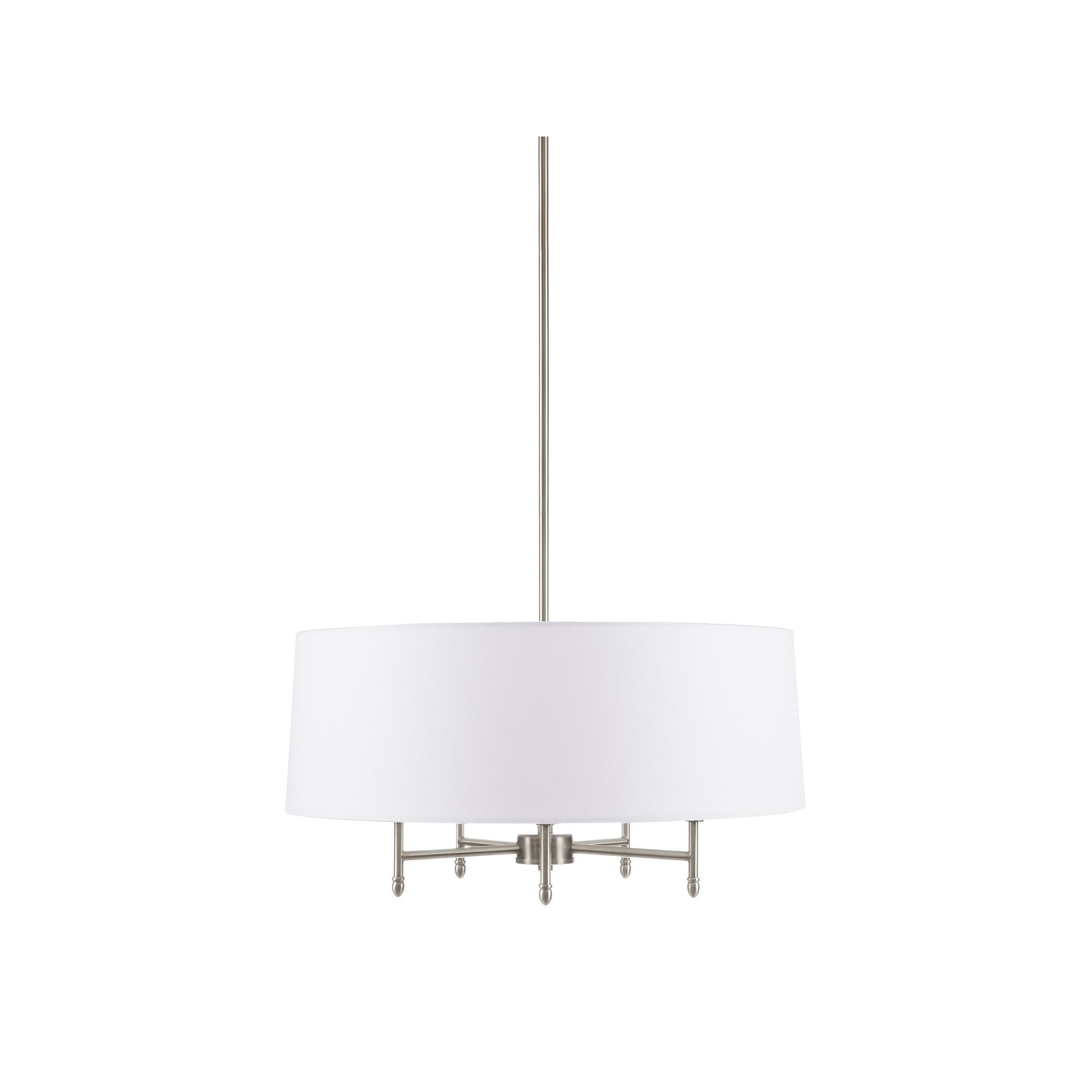 Madison Park Presidio 5-Light Dimmable Chandelier with Adjustable Height, S