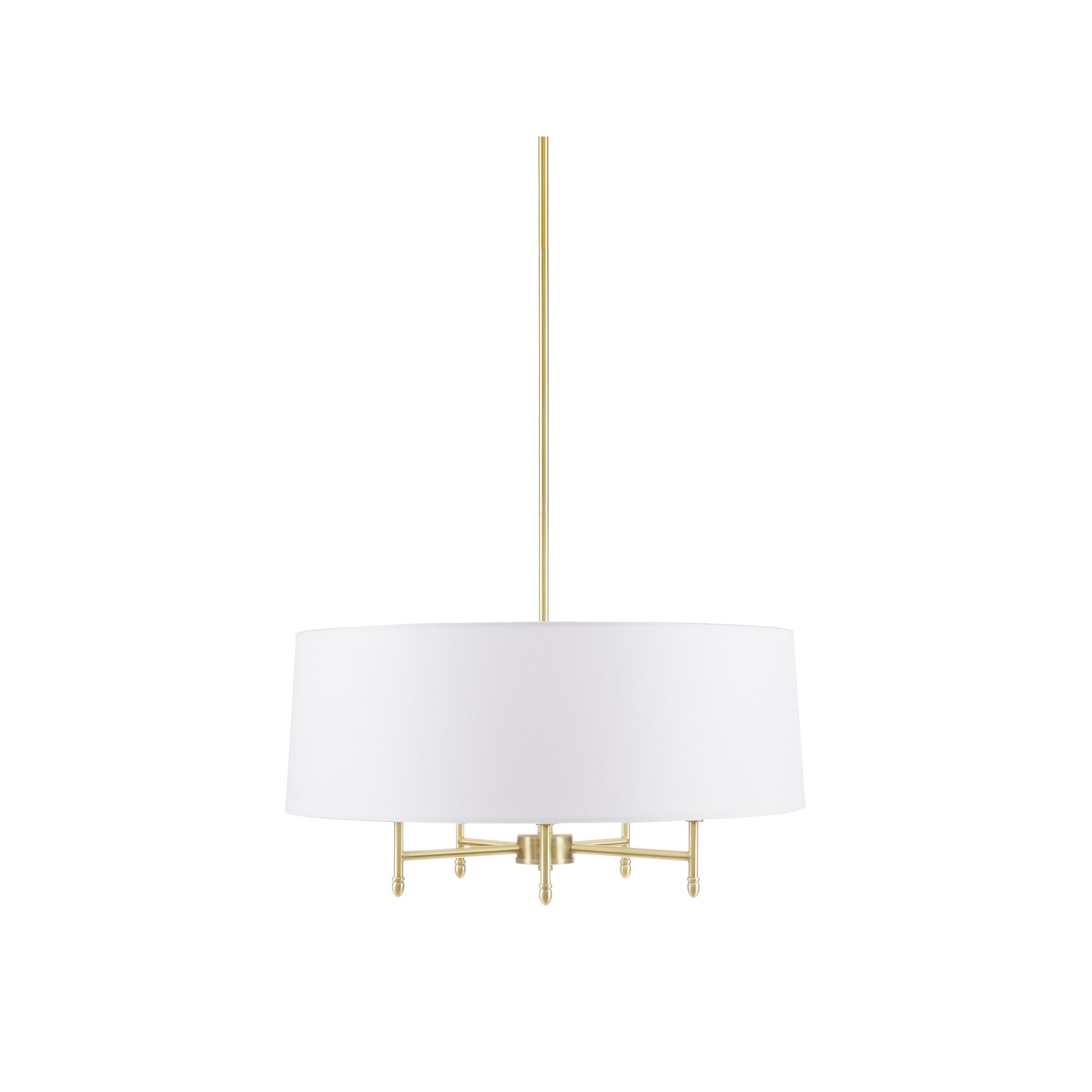 Madison Park Presidio 5-Light Dimmable Chandelier with Adjustable Height, W