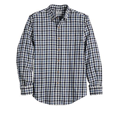 Men's Croft & Barrow® Easy-Care Twill Woven Button-Down Shirt