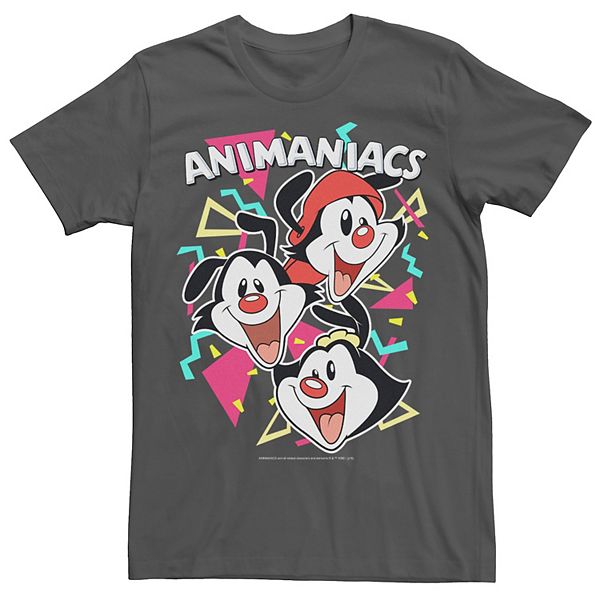 Men's Animaniacs Yakko Wakko & Dot Party Portrait Tee