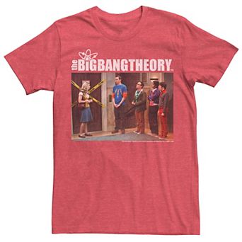 Men's The Big Bang Theory Broken Elevator Group Shot Tee