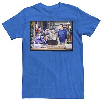 Men's The Big Bang Theory Group Shot Portrait Tee