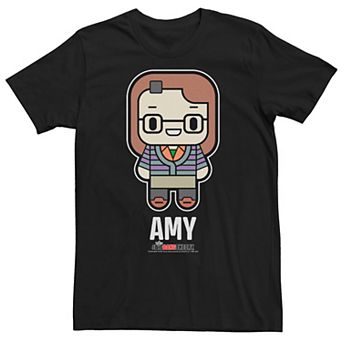 Men's The Big Bang Theory Chibi Amy Tee