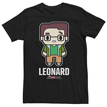 Men's The Big Bang Theory Chibi Leonard Tee
