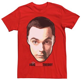 Men's The Big Bang Theory Sheldon Big Face Tee