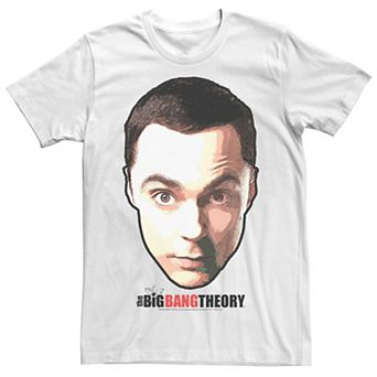 Men's The Big Bang Theory Sheldon Big Face Tee
