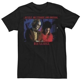 Men's Beetlejuice Strange And Unusual Tee