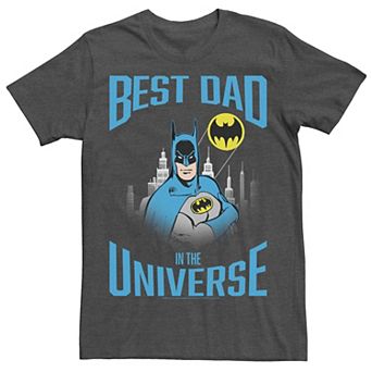 Men's Batman Best Dad In The Universe Tee