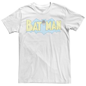 Men's Batman Retro Cartoon Style Logo Tee