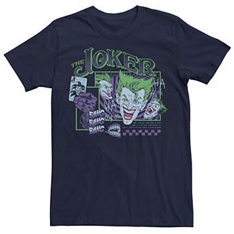 Men's Batman Joker Vintage Collage Tee