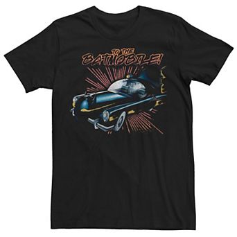 Men's Batman To the Batmobile Retro Tee