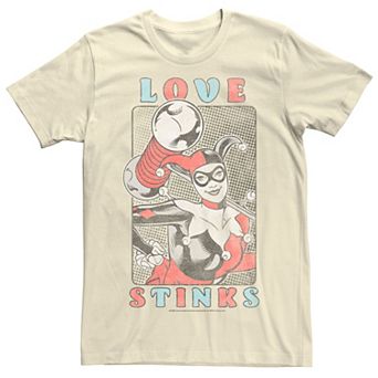 Men's Batman Harley Quinn Love Stinks Tee