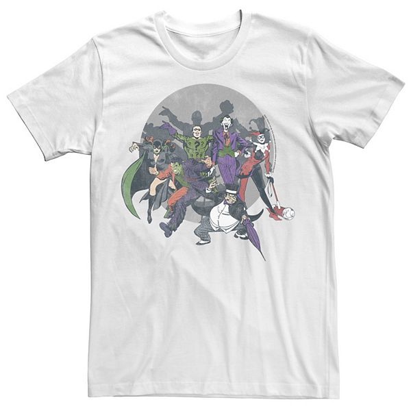 Men's Batman Group Shot Poses Tee