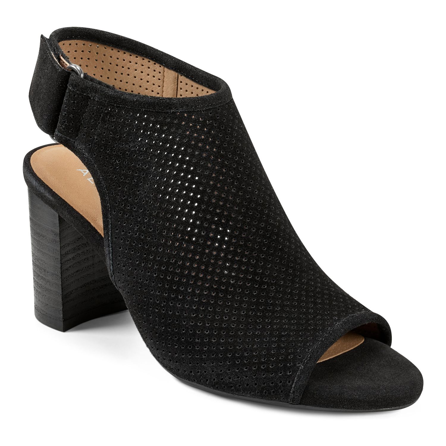 aerosoles mules black