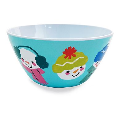 St. Nicholas Square® Merry Merry Snowman Melamine Cereal Bowl