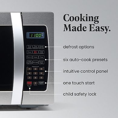 Farberware® Professional 1000-Watt LED Display Microwave Oven