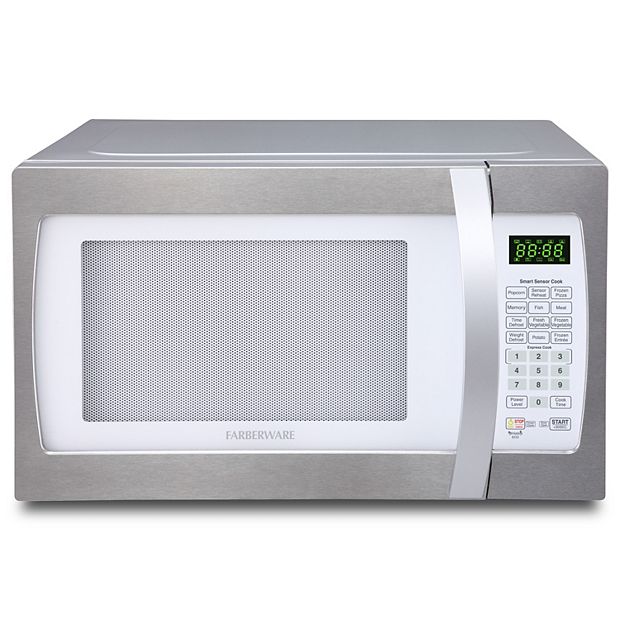 Farberware Professional 1.6 Cu. Ft. Microwave Oven SilverBlack - Office  Depot